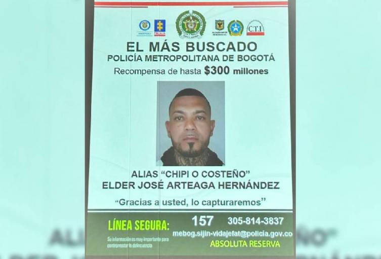 Alias "Costeño" - Caso Miguel Turbay - Ofrecen Recompensa
