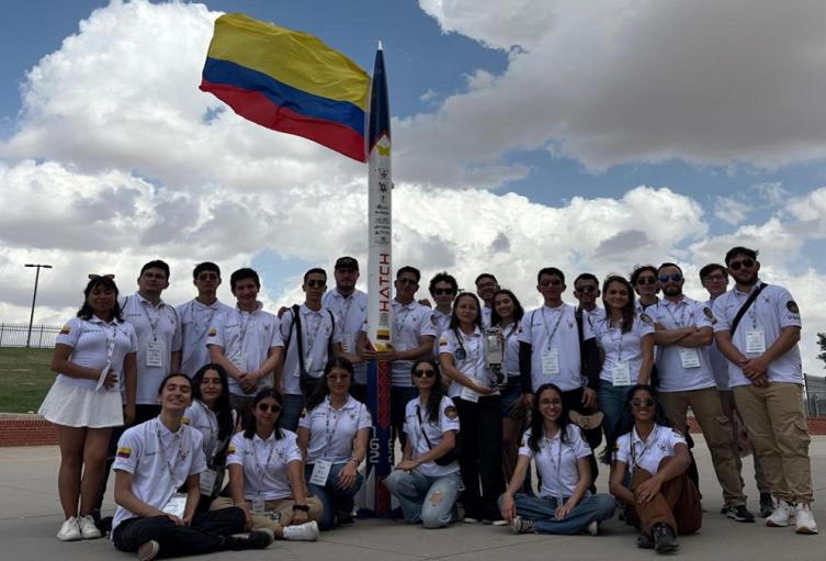 Un cohete de la UdeA compite en Texas 