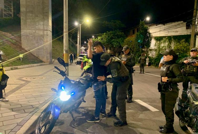 Operativo en el nororiente de Medellín 
