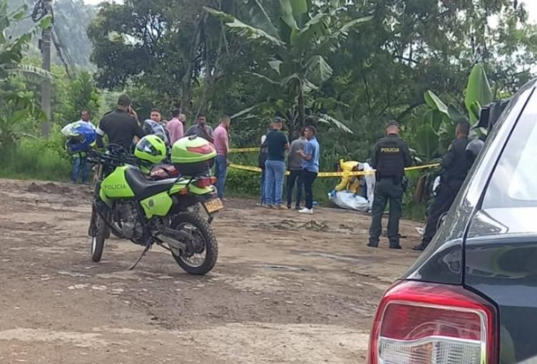 Cuerpo ensabanado en Medellín Cuerpo ensabanado en Medellín