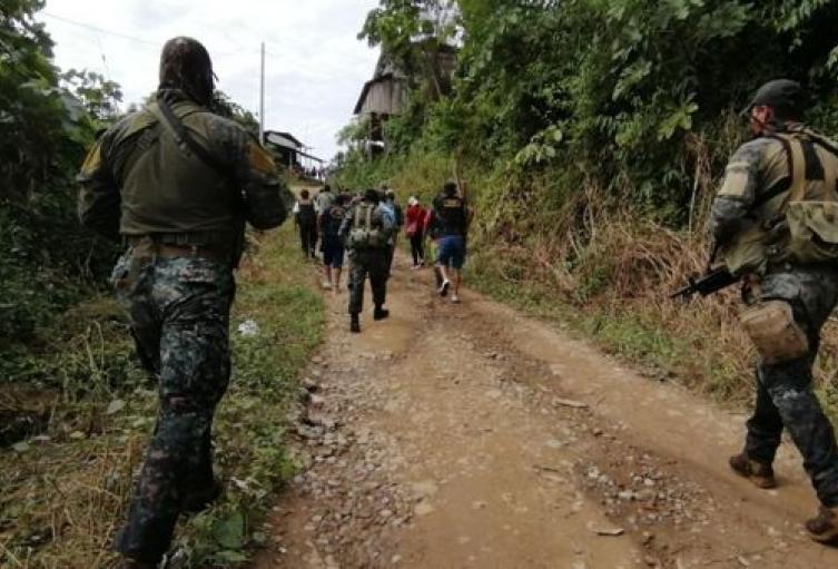 Denuncian incursión armada y secuestro de dos campesinos en Ituango