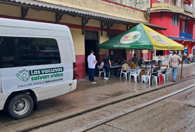Vacunación fiebre amarilla en el departamento de Antioquia