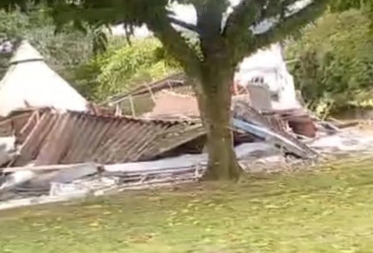 Afectaciones por temblor en Medellín Afectaciones por temblor en Medellín