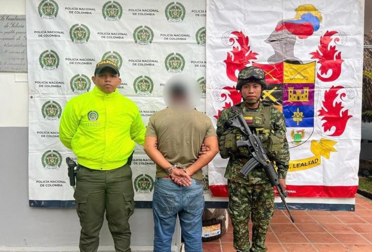 Capturan en Antioquia a alias ‘Julio’, narcotraficante del Clan del Golfo que espiaba a la Fuerza Pública y distribuía droga