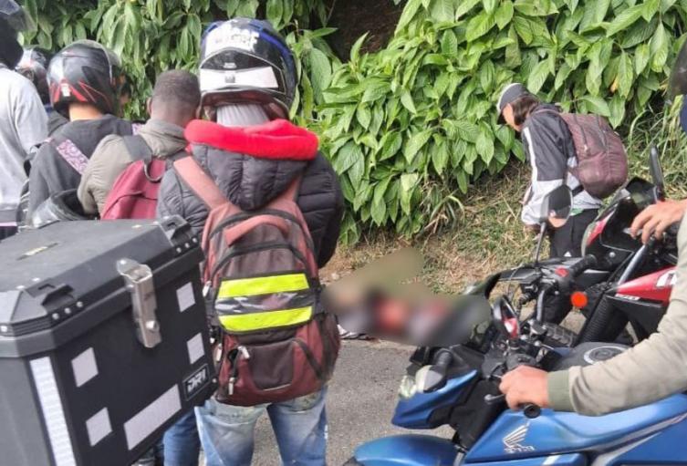 Un presunto fletero murió en la Avenida Las Palmas
