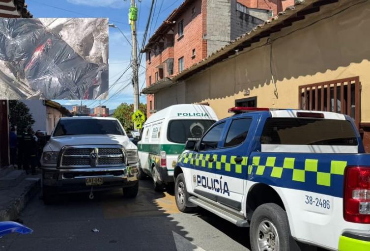 Cuerpo embolsado en Rionegro, Antioquia