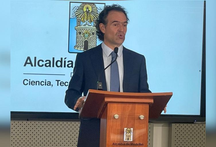 Federico Gutiérrez, alcalde de Medellín. 