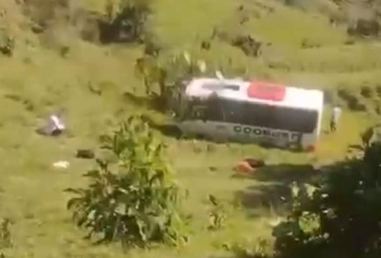 Accidente de tránsito en Oriente de Antioquia