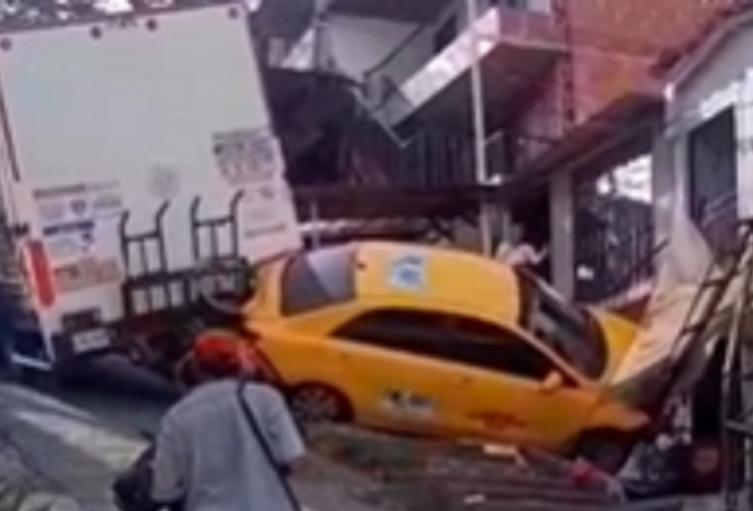 Accidente en Robledo, Medellín