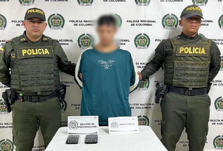 Capturado alias 'Churro' en Antioquia