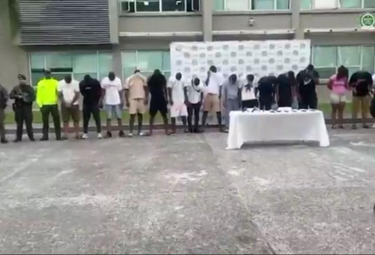 Capturados supuestos integrantes de Los 'Mexicanos' en Chocó