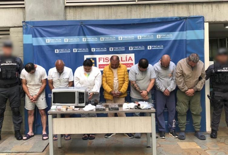 Asegurados por tráfico de estupefacientes en Antioquia