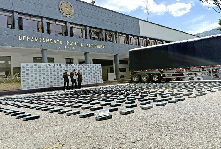 Cayó cargamento de cocaína en Antioquia