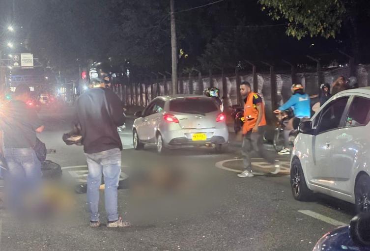 Accidente de tránsito en Bello