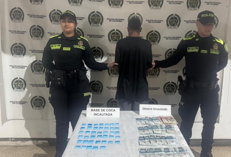 Menor de 14 años fue aprehendido con más de 40 sobres de cocaína en Marinilla