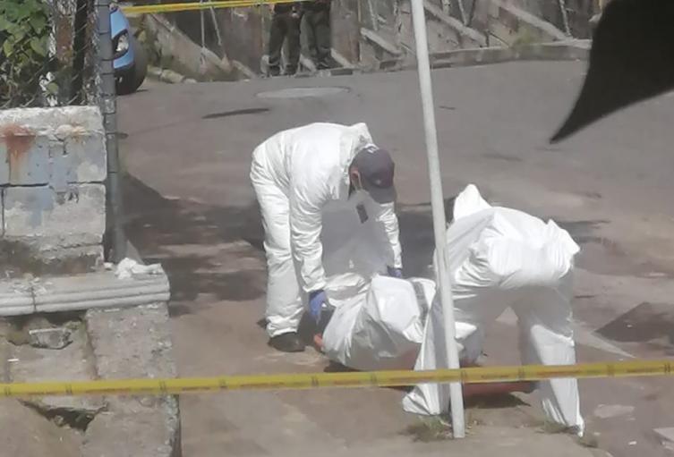 Homicidio en el barrio Campo Valdes de Medellín Homicidio en el barrio Campo Valdes de Medellín