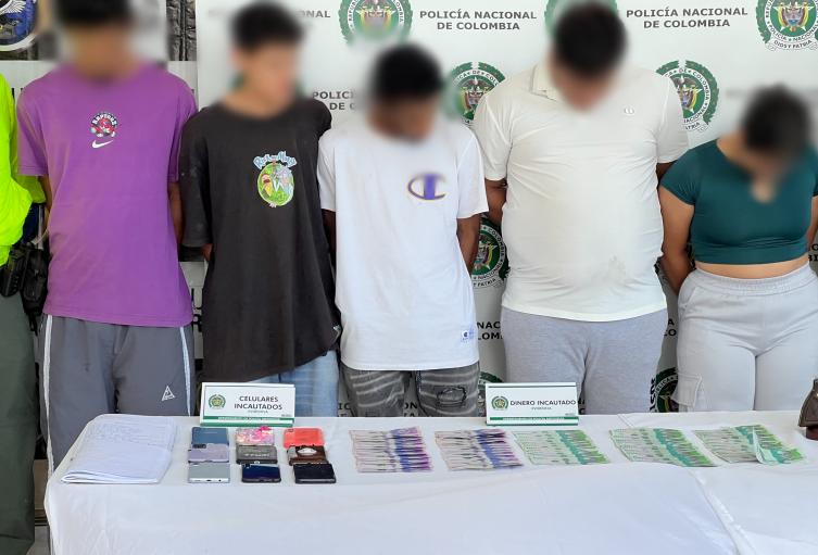 Capturados en Antioquia 