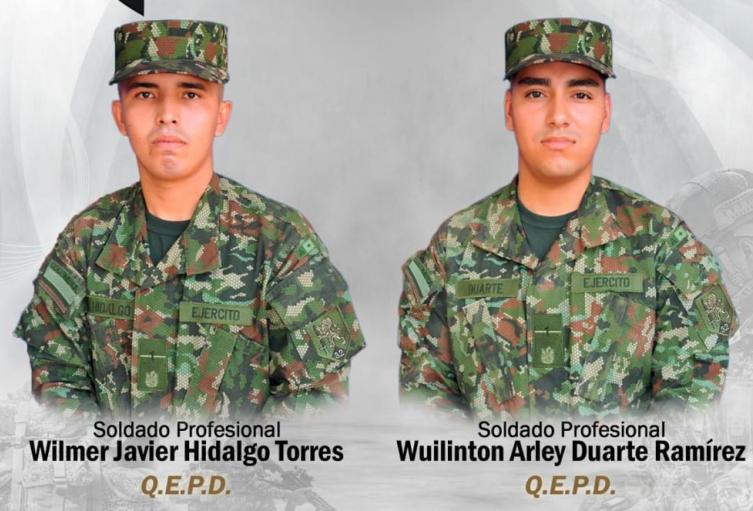 Soldados asesinados en Cañasgordas Soldados asesinados en Cañasgordas