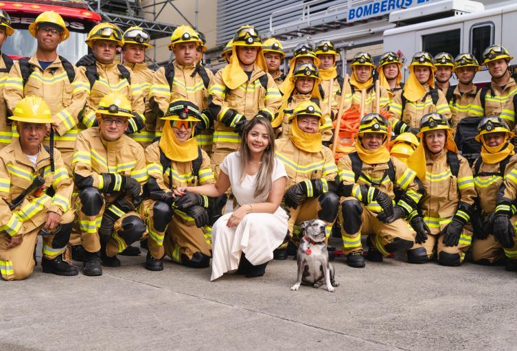 Bomberos voluntario del Valle de Aburrá