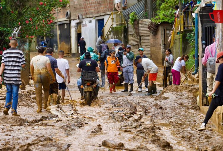 Lluvias en Medellín