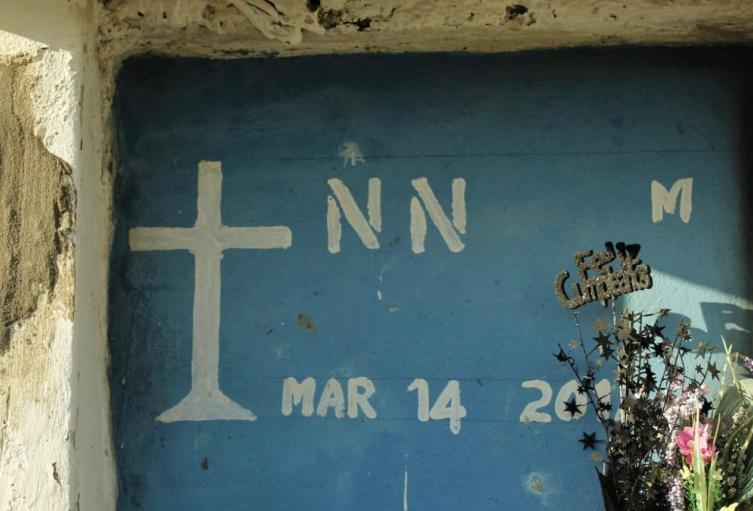 Intervención en cementerio de Caucasia en Antioquia 