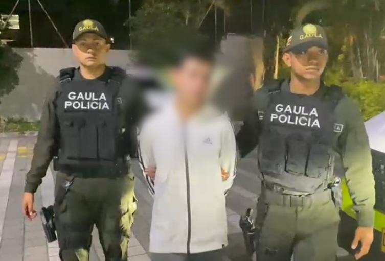 Capturan a presunto extorsionista en Antioquia