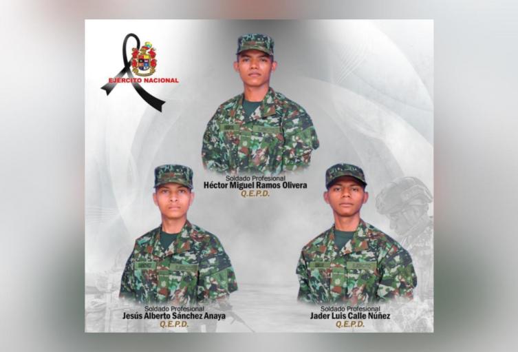 Soldados asesinados en Norte de Santander 
