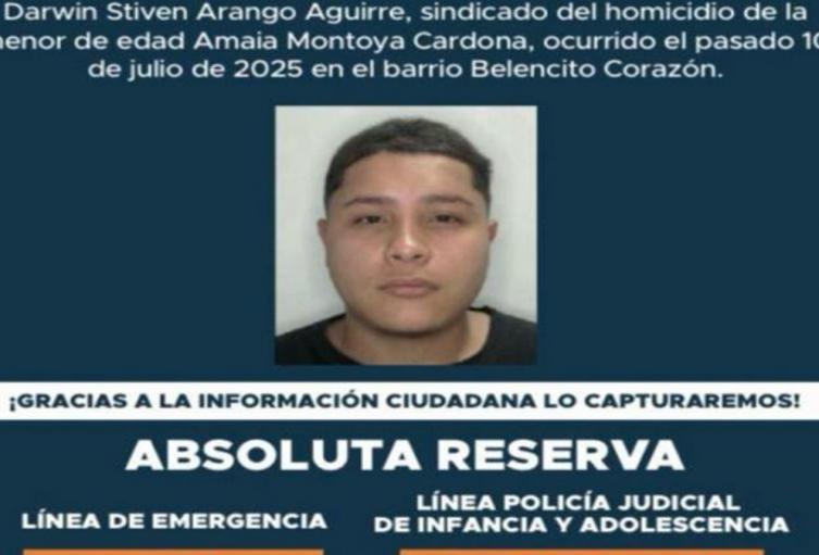 Se entregó el padrastro de la menor de 2 años de edad asesinada el pasado 10 de julio en Altavista.