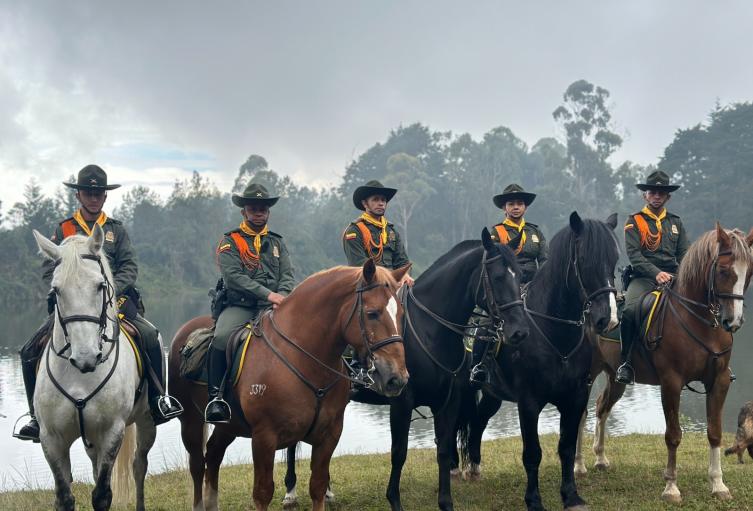 Carabineros intensifican vigilancia en Parque Arví para proteger a visitantes