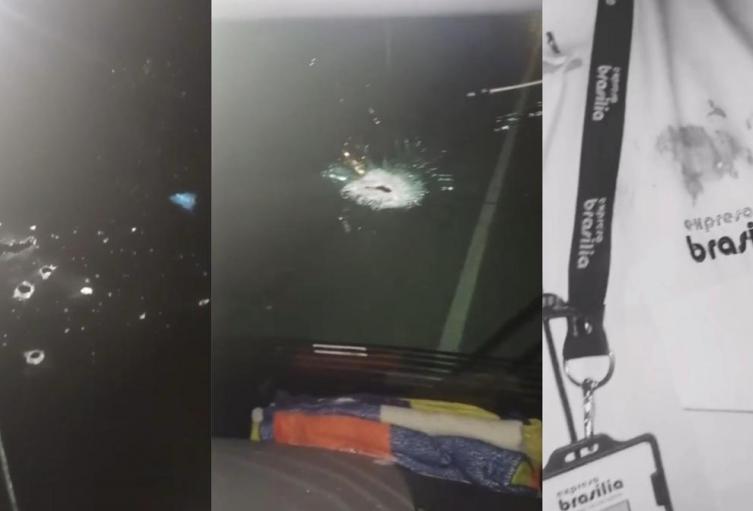 Ataque a un bus en la vía a la Costa Ataque a un bus en la vía a la Costa
