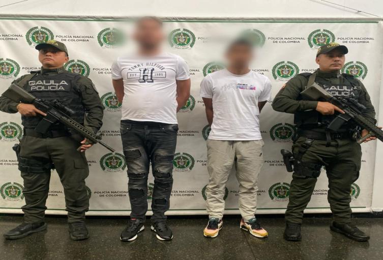 Alias ‘Alex’ y alias ‘Luissito’ integrantes del “Tren de Aragua fueron capturados en Medellín