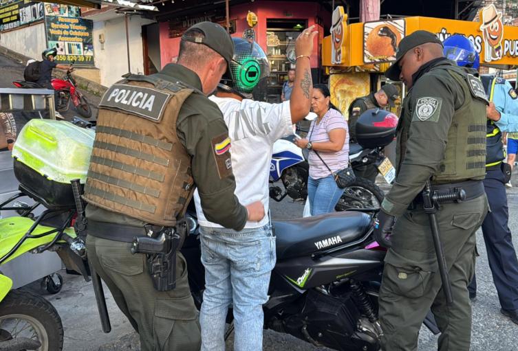 Reducción de hurtos en Medellín 