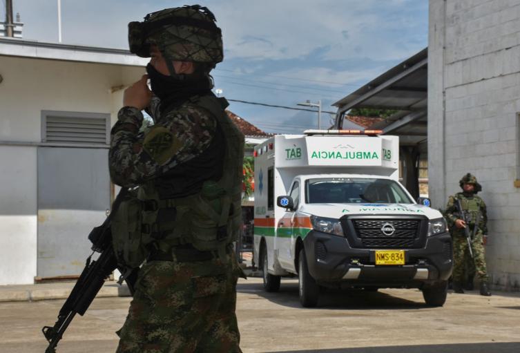 Tropas siguen buscando a militar arrastrado por el río Cimitarra en medio de combates en Yondó 
