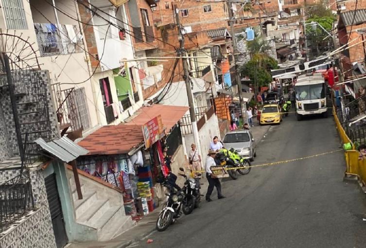 Referencia de homicidio en el barrio Popular 