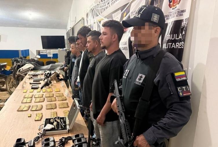 Capturas presuntos integrantes del Clan del Golfo en Antioquia
