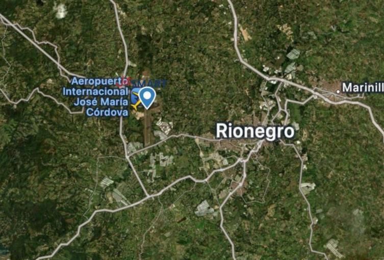 Afectación aérea en el aeropuerto José María Córdova de Rionegro 