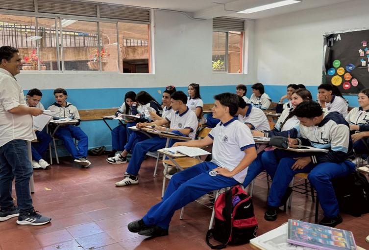 Estudiantes en Medellín