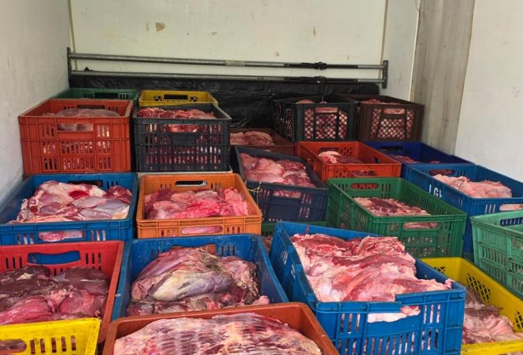 Incautación de carne en Antioquia