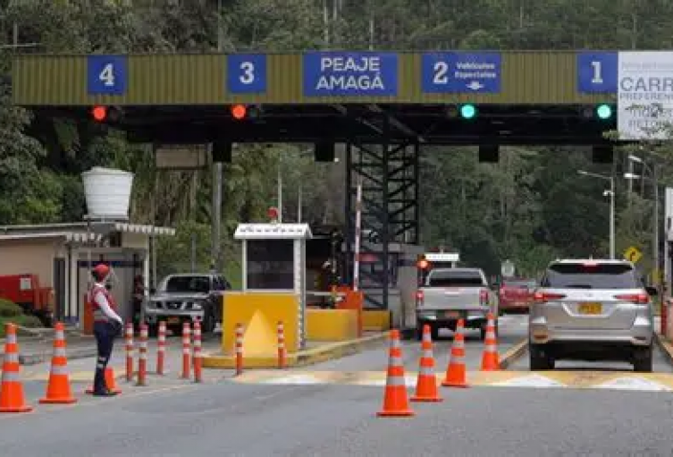 Peaje de Amagá, en Antioquia