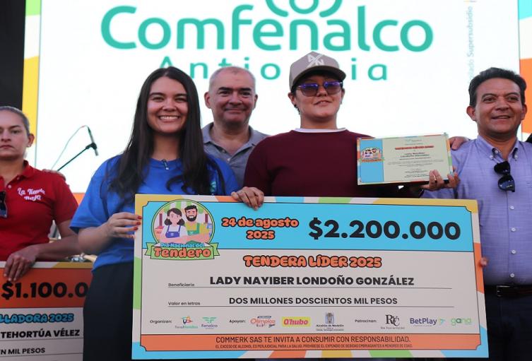 Premio a la Tendera Líder 2025, en Medellín