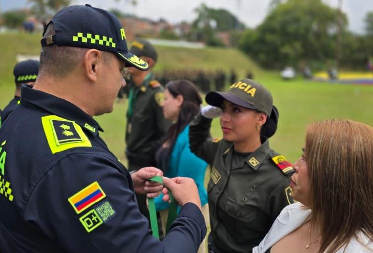 Llegan nuevos policías a Antioquia