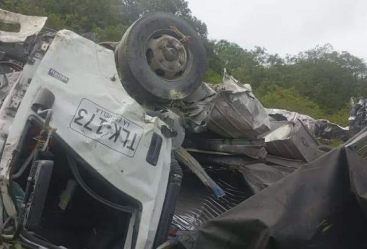 Conductor de camión vivió minutos de terror al quedarse sin frenos en Fredonia; salió ileso