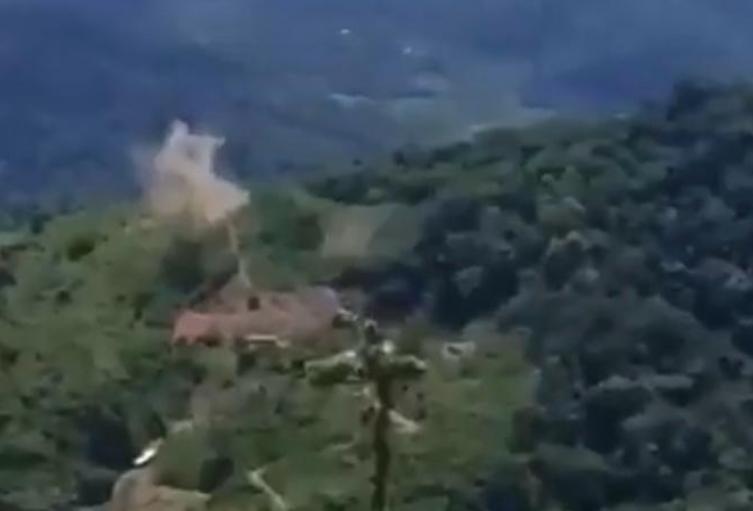 [VIDEO] Revelan audio de los terroristas que derribaron el helicóptero en Amalfi: “¡Coronamos, coronamos!”