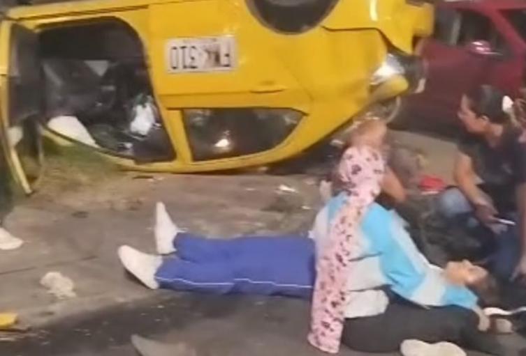 Accidente de tránsito en Medellín Accidente de tránsito en Medellín