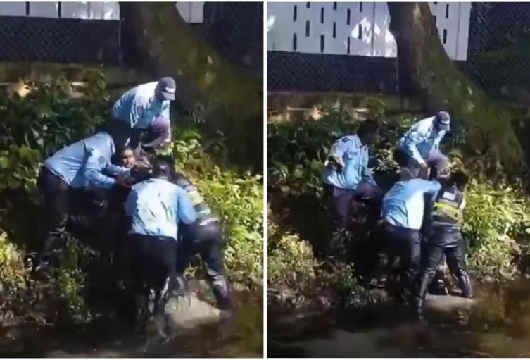 Guarda de tránsito agredido en el Urabá 