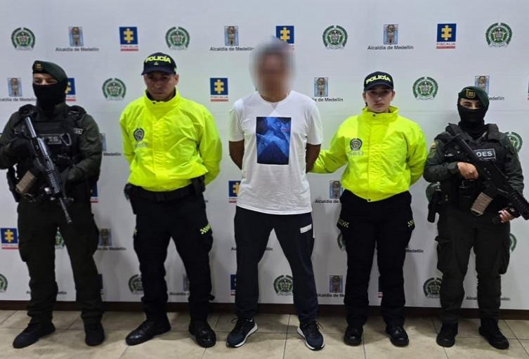Capturado alias 'Jota' en Medellín