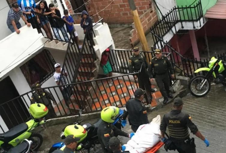 Referencia de homicidio en el barrio Enciso de Medellín