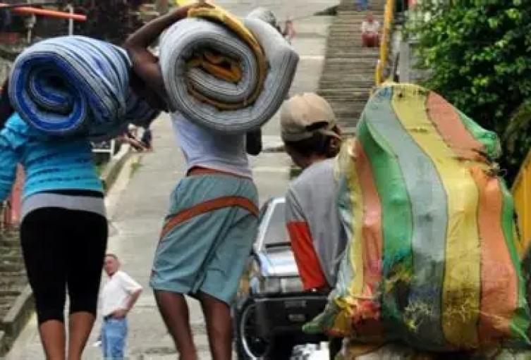 Nuevos desplazados en Tarazá, Antioquia 