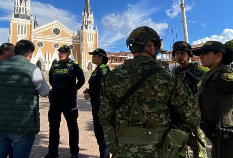 Medidas de seguridad en Abejorral, Antioquia