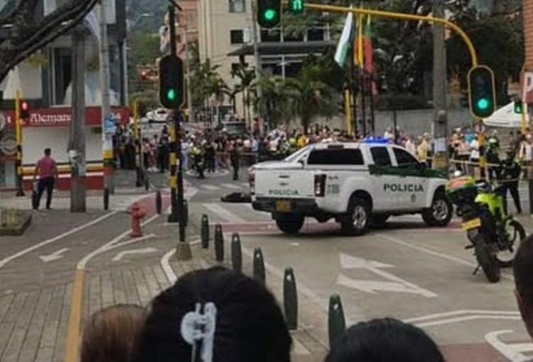 Fletero muerto en Itagüí